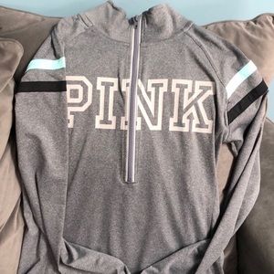 PINK HALF-ZIP